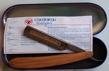 DOVO MERKUR Rasiermesser,  unbenutzt, ohne Gebrauchsspuren