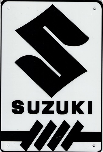 Blechschild suzuki 20x30cm - blechschild,