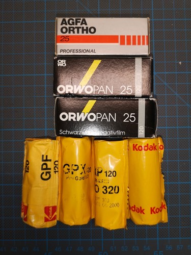 120 vintage film - 7x,