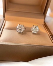 Diamant Ohrstecker, 585 Gold