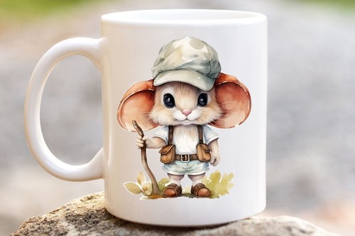 Niedliche maus tasse - maus,