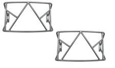 2 x Schutzgitter Anfahrschutz