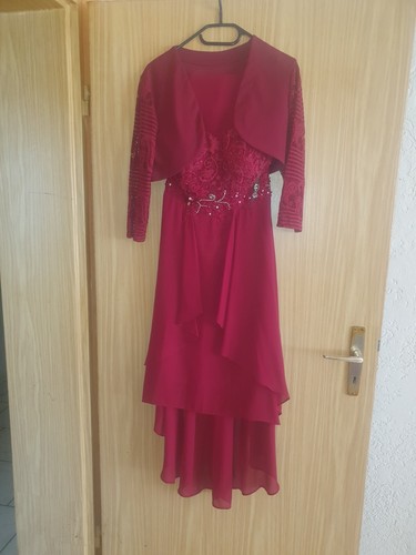 Kleid damen bordeaux - kleid,