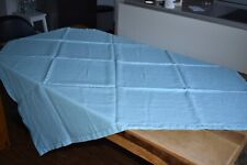 BUTLERS ? Tischdecke in hellblau aus 100 % Leinen 145 x 135 cm