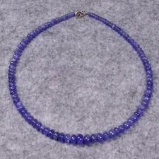 Tansanit Halskette, 925er