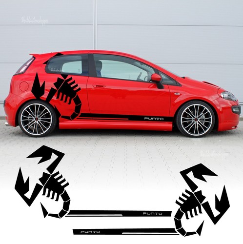 Aufkleber sticker fiat grande - aufkleber,