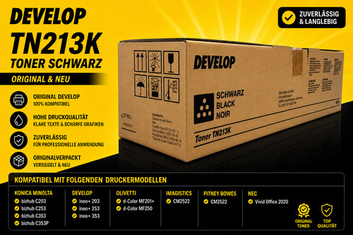 Develop 213k tonerkartusche - develop,