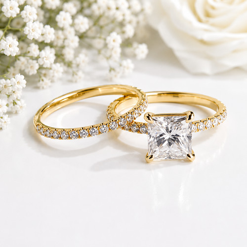 14k gelbgold igi lab - gelbgold,