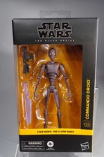 Black Series - Clone Wars - 6" Series  #18 - Commando Droid   MIB
