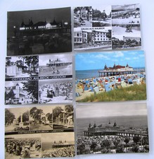 AHLBECK Usedom Ostsee Ostseebad Postkarten Lot 6 x DDR AK gelaufen ab/nach 1967