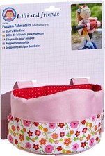 HABA Zubehör für Stoffpuppe Puppen Fahrradsitz Blumenwiese 1304109001