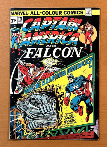 Captain america 178 marvel - #178, (marvel