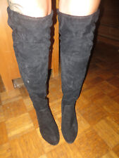 ?Overknee Stiefel  GR. 40  Stiefel schwarz neuwertig?