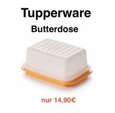 Tupperware Butterdose C21 Butterschatz Junge Welle Neu Tupper Beidseitiger Boden
