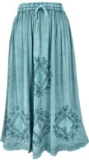 Bestickter Boho Hippierock