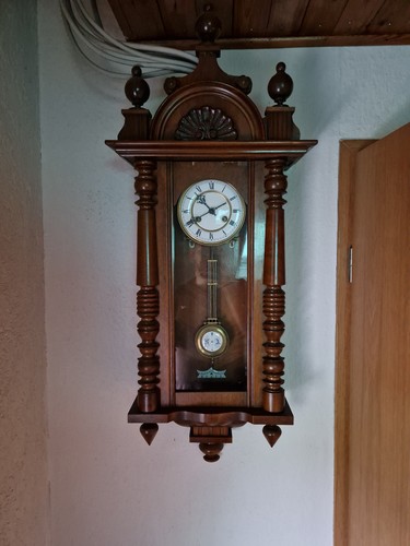 Antike wanduhr regulator - antike, /