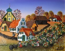 Anton Kowalski - Weinernte im
