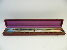 Alte Vermona Doppel Bass Mundharmonika inkl. Koffer 60 cm Orchester - DDR