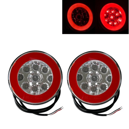 Funktions rund neon led - 2x,