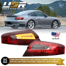 Red/Clear LED Rear Tail Lights