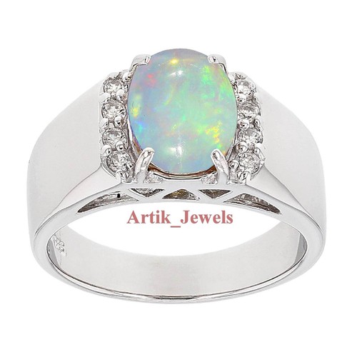 Natürlich feuer opal - und, cz