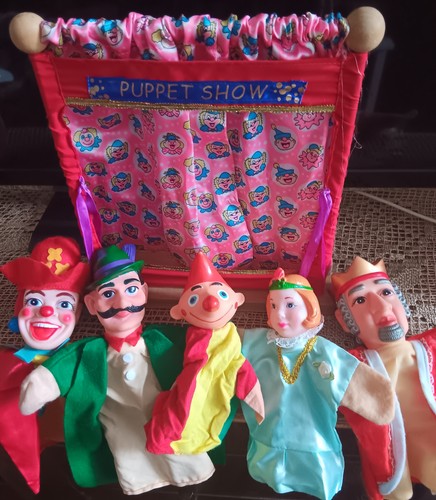 Kleines tisch puppentheater - kleines, tisch-puppentheater