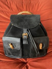 Gucci Diana Bamboo Wildleder