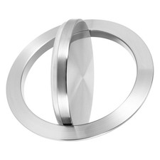 Stainless steel garbage flap