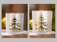 Gilde Windlicht "Tanne" Sterne