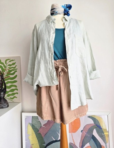 Damen hemd leinen - h&m,
