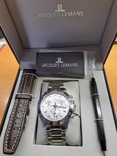 Jacques Lemans Herrenuhr Fabrikneu und ungetragen