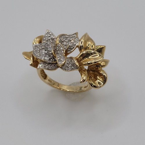 Diamantring goldring 585 - diamantring/, 585/-