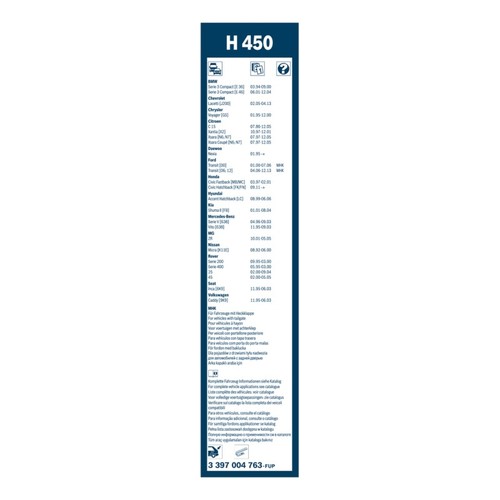 Scheibenwischerblatt 450mm - 1,