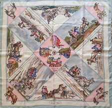 Hermès Tuch Seide 90cm Voyage