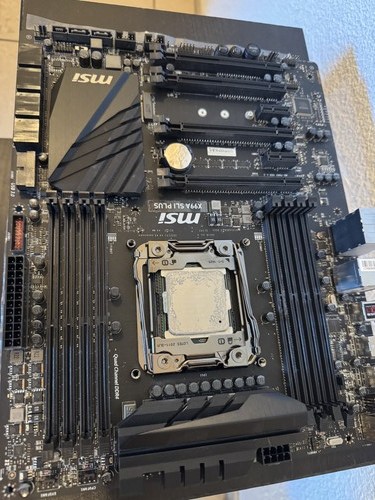 Mainboard msi x99a sli - mainboard,