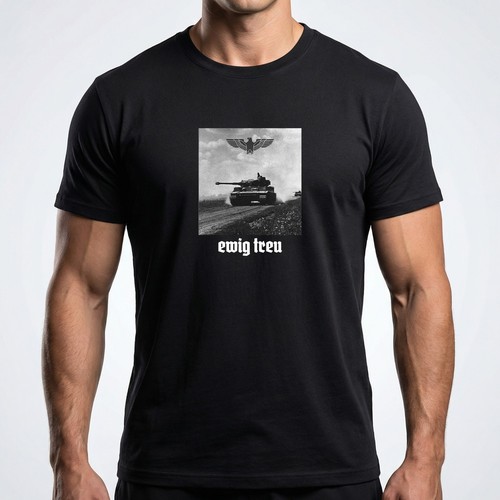 Panzer shirt ewig - panzer, treu