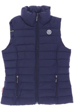 Superdry Weste Damen ärmellose Jacke Steppweste Kostümweste Gr. S Blau #nsmj4ik