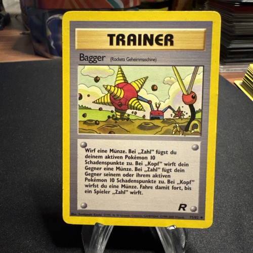 Pokémon karte bagger - bagger, 75/82