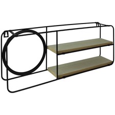 Wandregal mit Spiegel