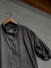 Ultra Low Luxe Kleid grau Gr. XS Feincord Handmade