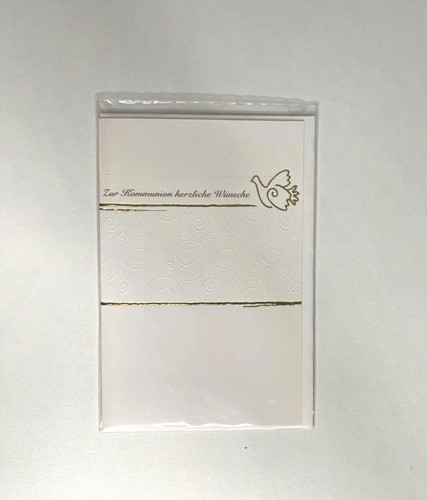 Kommunion geschenkkarte - kommunion,