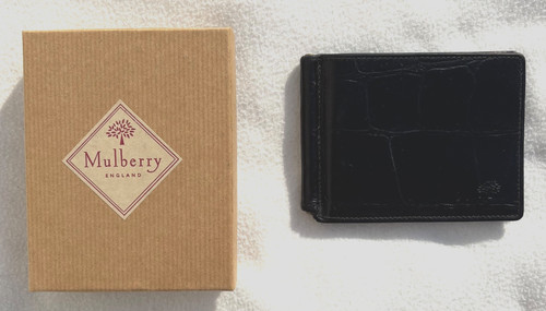 Mulberry money clip wallet - mulberry, wallet"