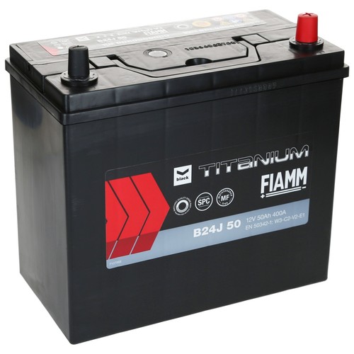 Autobatterie fiamm black 50ah - black,