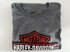 Harley-Davidson T-Shirt 5XL – Farbe Grau - Neu mit Etikett (Fehlkauf, Übergröße)