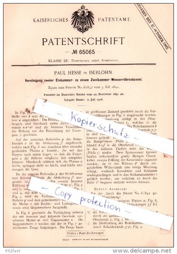 Original patent paul hesse - ,