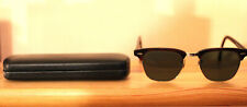 Vint 1993 B&L Ray Ban Clubmaster; small scratch bottom left No Return or Pickup