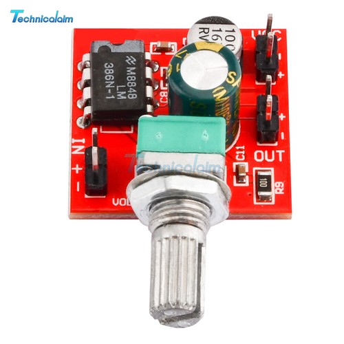 Lm386 power amplifier board - lm386,