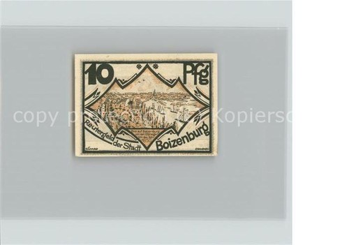 Boizenburg pfennig - 10,