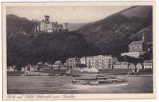 AK Koblenz, Schloß Stolzenfels und Kapellen, um 1937, unversandt