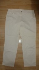Brax Damen Jeans Nicola leichte Stretch Jeans Gr 52 W42 L32 creme weiß PA316